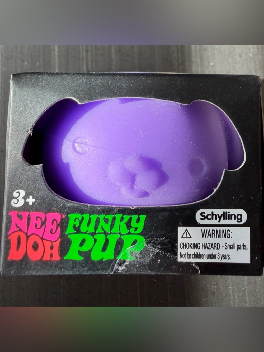 Schylling Funky Pup Purple Kids Toy